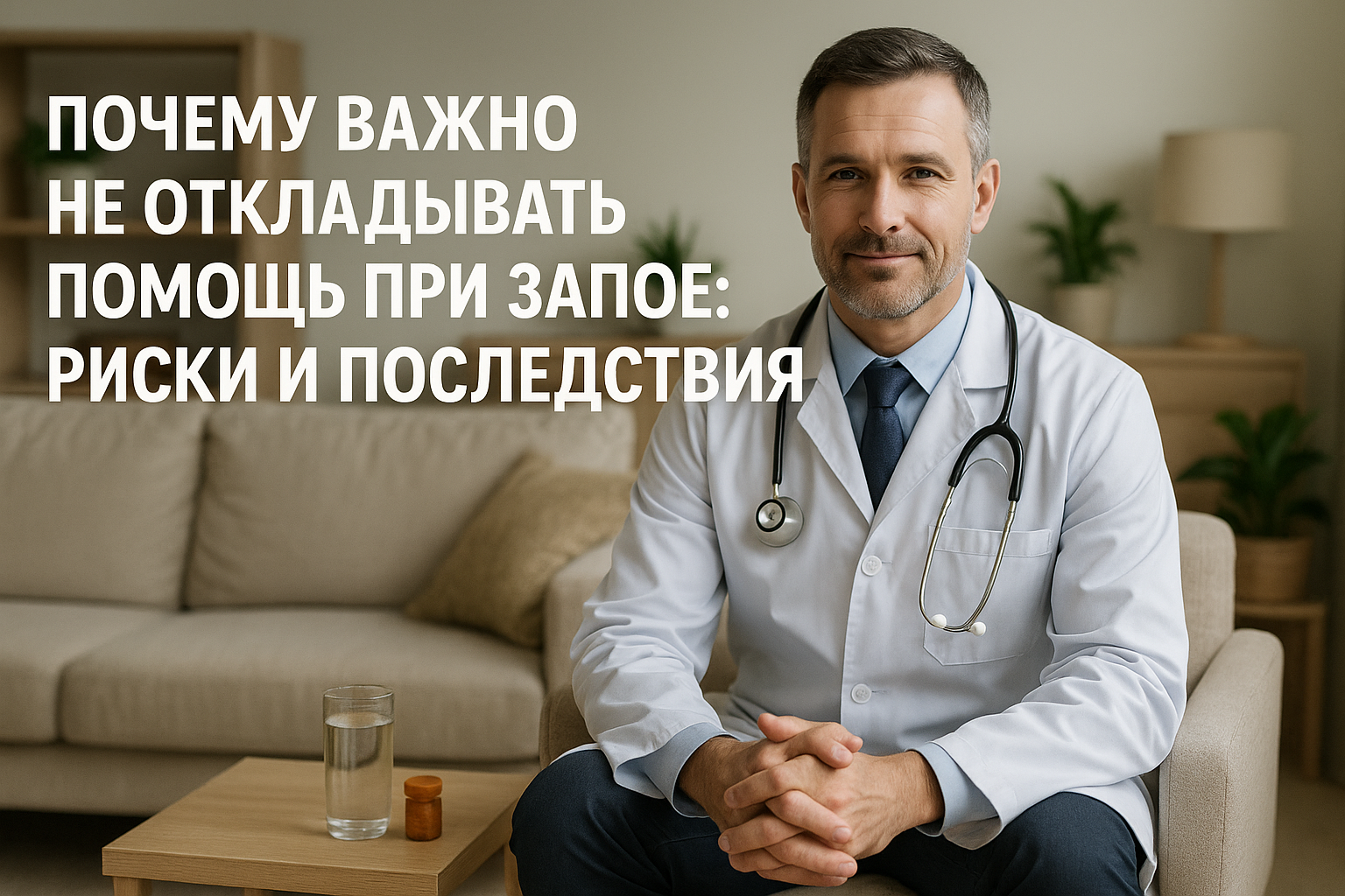 Почему важно не откладывать помощь при запое: риски и последствия